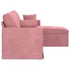 vidaXL Bank Roze Totale afmetingen: 178 x 134 x 80 cm (B x D x H)