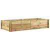 vidaXL Plantenbak 197x100x40 cm ge&iuml;mpregneerd grenenhout