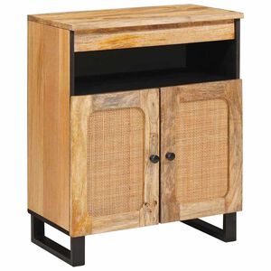 vidaXL Dressoir Bruin 60 x 33 x 75 cm Massief Mango Hout