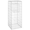 vidaXL Schanskorf paal 40x40x100 cm ijzer