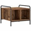 vidaXL Salontafel Oud hout 50 x 49 x 41 cm Bewerkt hout