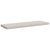 vidaXL 1-delig Bankkussen VUGHT 100% Polyester Wit 160 x 50 x 5 cm