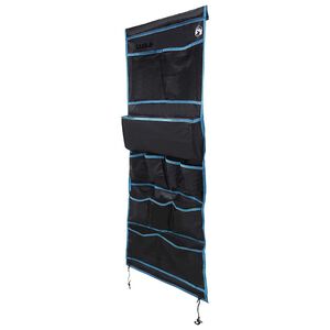 vidaXL Opslagzak met opslag Zwart en Blauw 161 x 58,5 cm oxford
