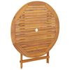 vidaXL 5-delige Tuinset poly rattan en massief hout beige