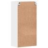 vidaXL Wandkast met plank Hoogglans wit 55 x 29 x 100 cm Bewerkt hout