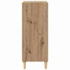 vidaXL Dressoir Artisan Eiken 57 x 35 x 89.5 cm Bewerkt hout