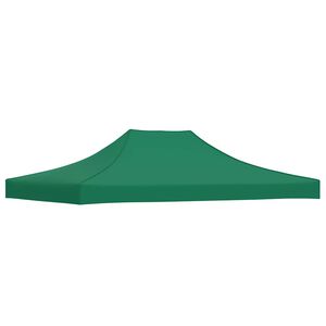 vidaXL Partytentdak 270 g/m&sup2; 4x3 m groen