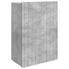 vidaXL Wandkast Betongrijs 66 x 34,5 x 92 cm Bewerkt hout