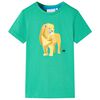 vidaXL Kindershirt 104 groen