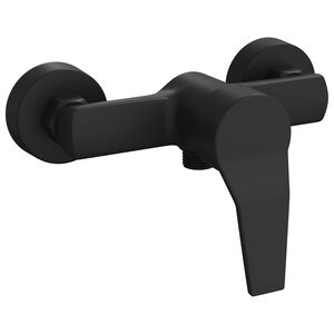 vidaXL Douchemengkraan Zwart G 1 / 2 inch Koper