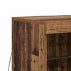 vidaXL LED Sideboard Oudhout 41 x 37 x 67 cm Bewerkt hout