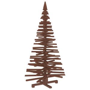 vidaXL Houten kerstboom KOTKA 150 cm Massief grenenhout