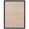 vidaXL Deurmat 60x80 cm beige