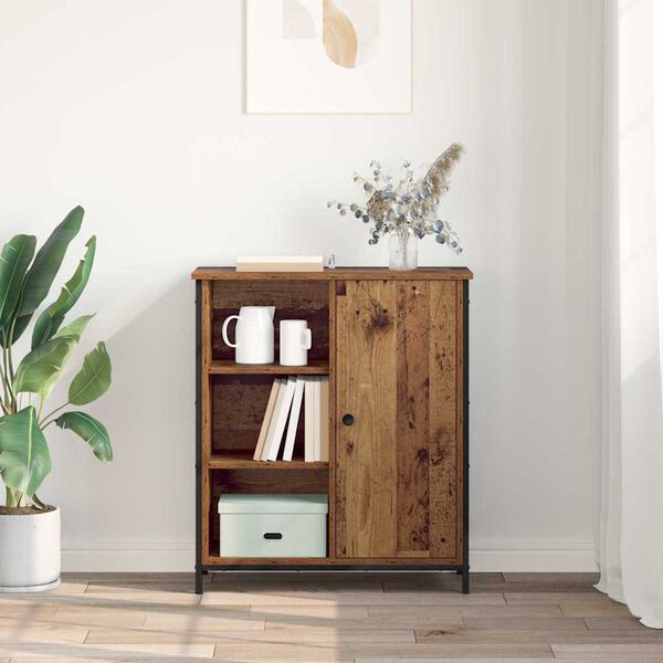 vidaXL Dressoir Oud Hout 70 x 30 x 80 cm Bewerkt hout