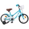 vidaXL Kinderfiets 16 Inch voor 4-6 jaar oud Lichtblauw