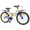 vidaXL Kinderfiets 18 Inch voor 5-7 jaar Geel