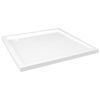 vidaXL Douchebak vierkant 80x80 cm ABS wit