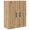 vidaXL Hoge kast met lade 2 pcs Artisan Eiken 69,5 x 34 x 180 cm