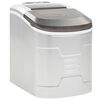 vidaXL IJsblokjesmachine 2,4 L 15 kg/24 u zilver