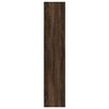 vidaXL Boekenkast 57x28,5x141 cm bewerkt hout bruin eikenkleurig