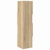 vidaXL Hoekkast Sonoma Eiken 25,5x25x102cm Bewerkt hout