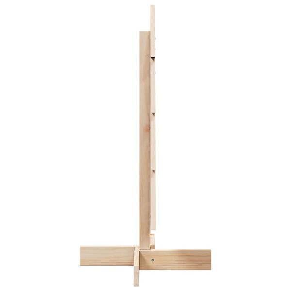 vidaXL Kerstdecoratie kerstboom 80 cm massief grenenhout