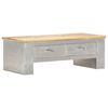 vidaXL Salontafel luchtvaartstijl 100x50x36 cm massief mangohout