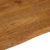 vidaXL Tafelblad met natuurlijke rand 110x80x2,5 cm massief mangohout