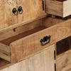 vidaXL Dressoir 100x30x130 cm massief mangohout