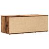 vidaXL Tv-meubel 80x34x30 cm bewerkt hout oud houtkleurig
