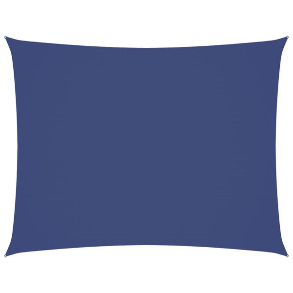 vidaXL Zonnescherm rechthoekig 3,5x4,5 m oxford stof blauw