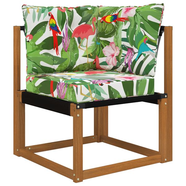 vidaXL Buiten bankkussen 3 pcs kleurrijk Polyester