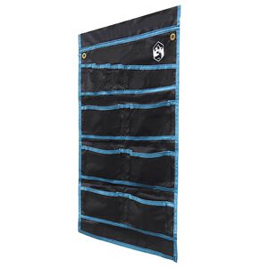 vidaXL Opslagzak met opslag Zwart en Blauw 63,5 x 40 cm oxford