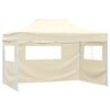 vidaXL Partytent Cr&egrave;me 291 x 431 x 315 cm Oxford Stof