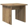 vidaXL Schoenenkast met plank 2 pcs Artisan Eiken Bewerkt hout