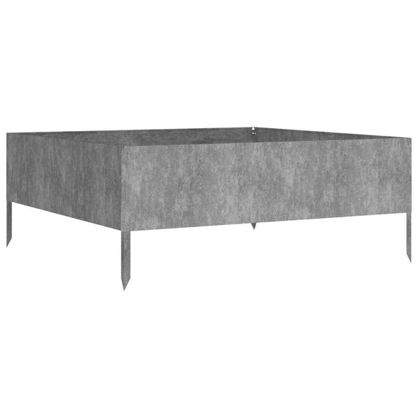 vidaXL Plantenbak verhoogd 100x100x41 cm cortenstaal