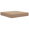 vidaXL Buiten bankkussen Taupe 60 x 60 x 8 cm Polyester