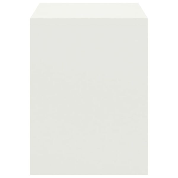 vidaXL Nachtkastjes 2 st 35x30x40 cm massief grenenhout wit