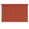 vidaXL Rolgordijn voor buiten 220x140 cm HDPE terracottakleurig