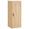 vidaXL Hoge kast 34,5x34x180 cm bewerkt hout sonoma eikenkleurig