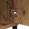 vidaXL Dressoir met lade Oud hout 35 x 40 x 70 cm Bewerkt hout