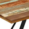 vidaXL Eettafel 140x80x76 cm massief gerecycled hout