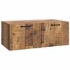 vidaXL Wandbeugel TV-kast Oud hout 78,5 x 41 x 30 cm Bewerkt hout