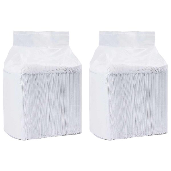 vidaXL Niet-geweven stof huisdier trainingspad 100 pcs 60 x 45 cm