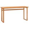 vidaXL Bureau 120x45x75 cm massief teakhout