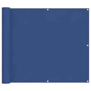 vidaXL Balkon Scherm Blauw 100 x 300 cm Oxford Stof