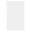 vidaXL Bureau 100x50x76 cm bewerkt hout wit