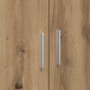 vidaXL Badkamerkast Artisan Eiken 90 x 29 x 55 cm Bewerkt hout