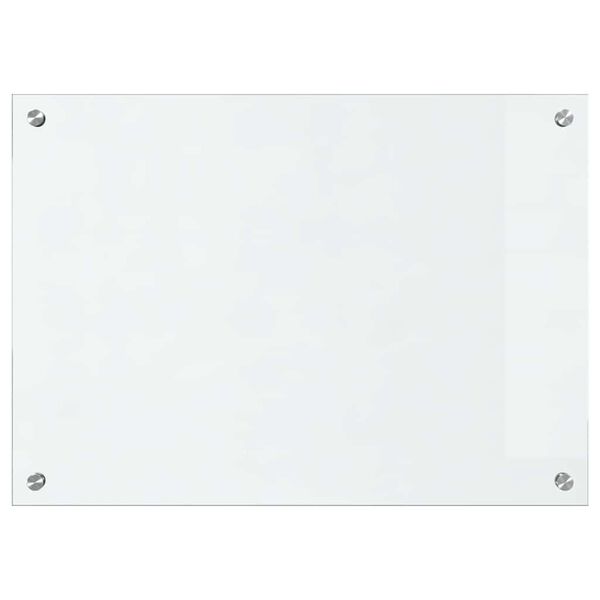 vidaXL Keuken Achterwand Doorzichtig 70 x 50 cm gehard glas