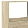 vidaXL Boekenkast 100x33x155,5 cm bewerkt hout sonoma eikenkleurig